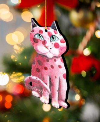 Rainbow Cats Holiday Ornaments, Set of 3
