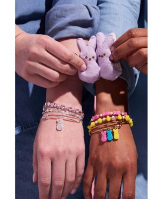 Peeps Bunny Multi Charm Bangle Bracelet