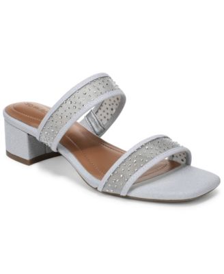 Women's Violettt Two Band Mesh Evening Slip-On Sandals
