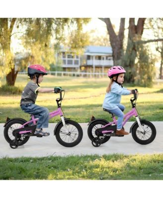 Kids Bike 14 Inch Children Training Bicycle with 2 Brake for 3-5 Years Old