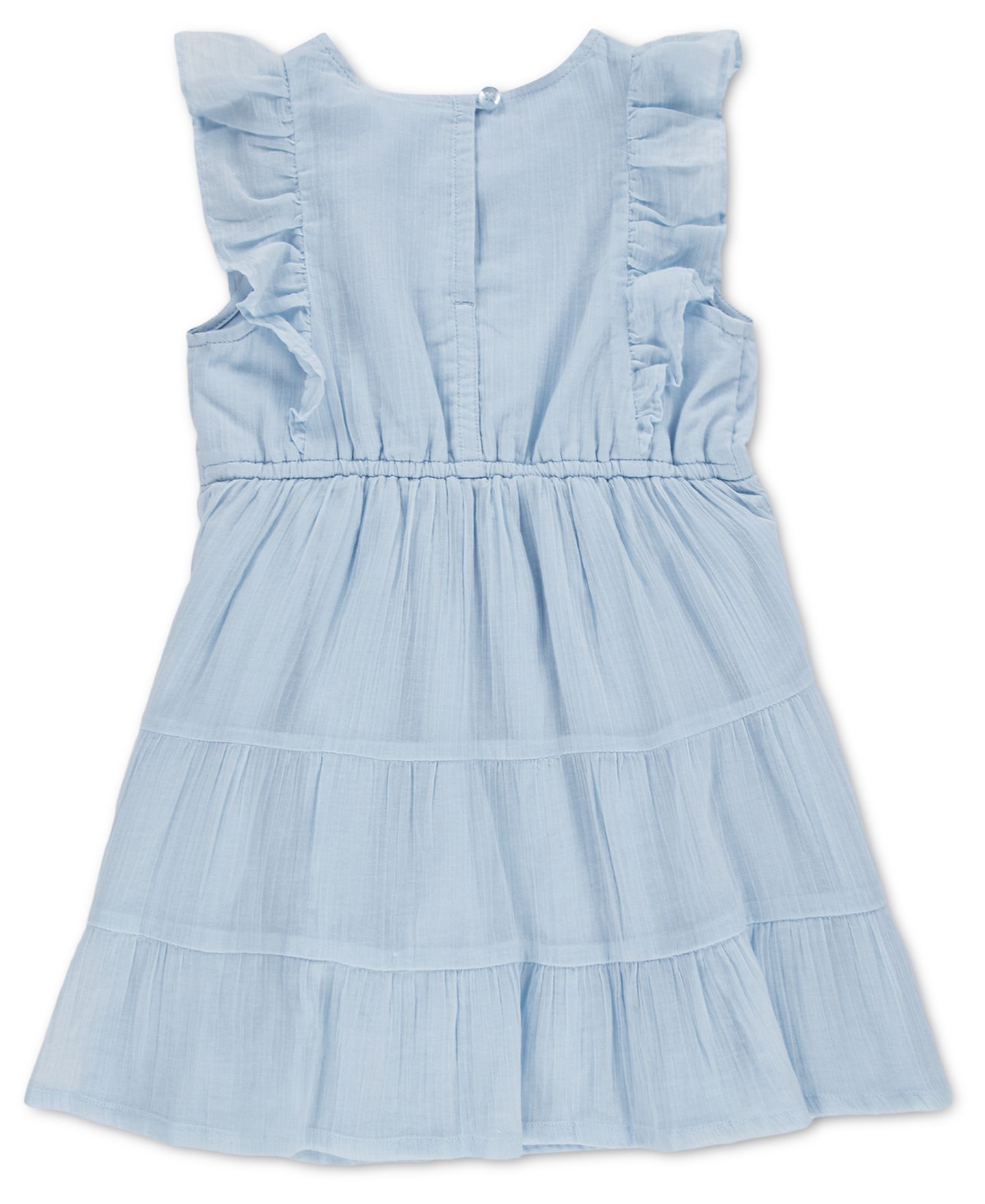 Платье abercrombie kids Flutter Sleeve Dress для девочек-малышей, цвет: Синий — фото 2