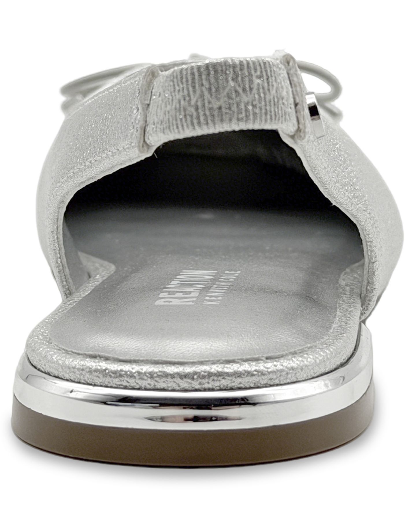 Обувь Kenneth Cole Reaction Round-Toe Shoe для девочек, цвет: Серебряный — фото 3