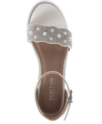 Girls' 1-13 Farah Embellished Block Heel Sandals