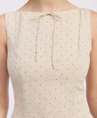 Women's Blakely Sleeveless Boat Neck Midi Dress