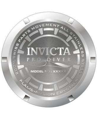 Men's 12860 Pro Diver Quartz Chronograph Dial Watch