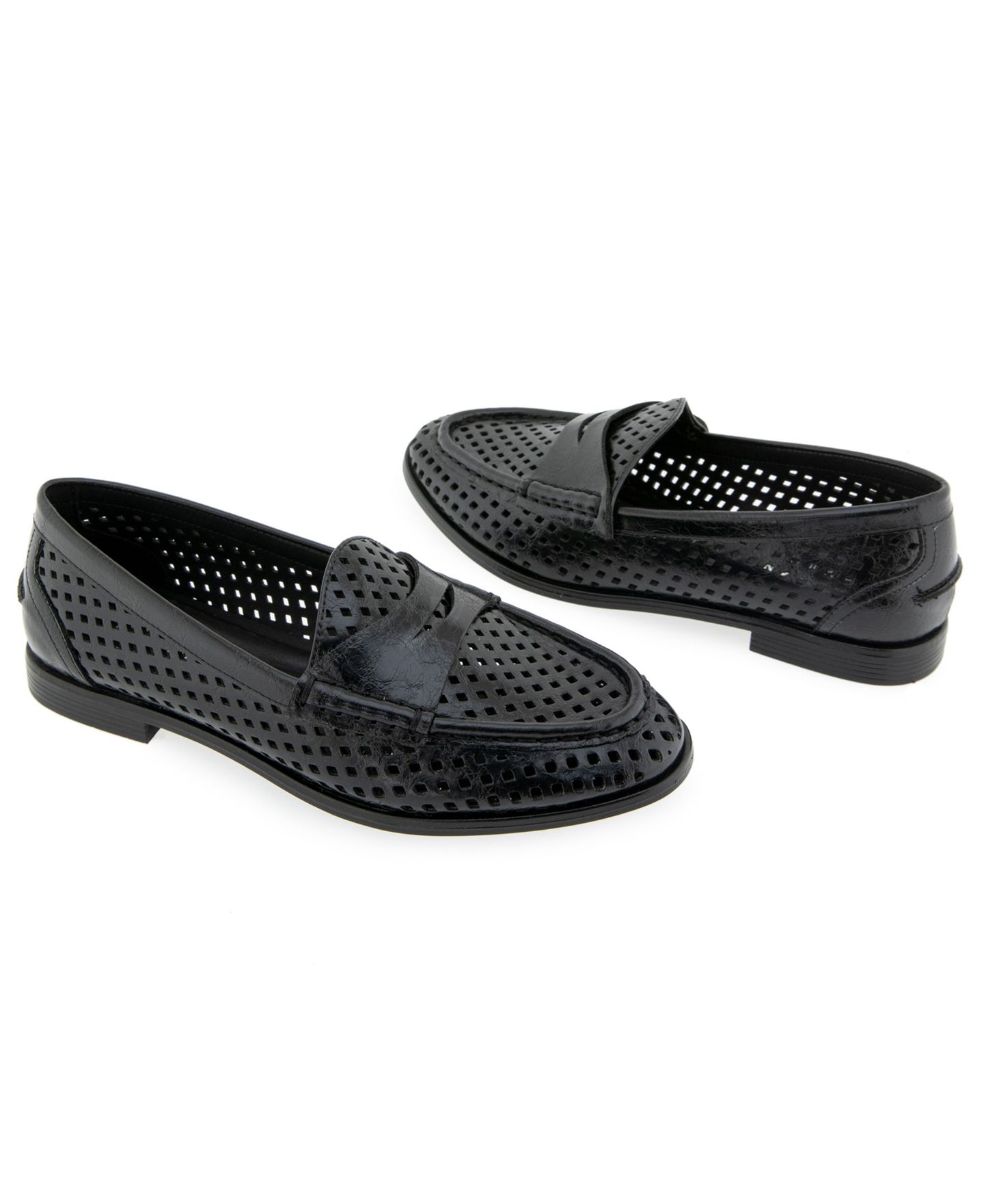 Женские туфли Kenneth Cole Reaction Zoila Perf Penny, цвет: Чёрный — фото 8