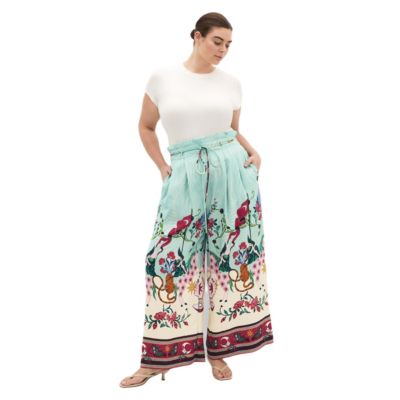 Women's Athena Dreamscape Print Wide Leg Pant