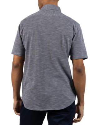 Men's Slub Pique Short Sleeve Shirt