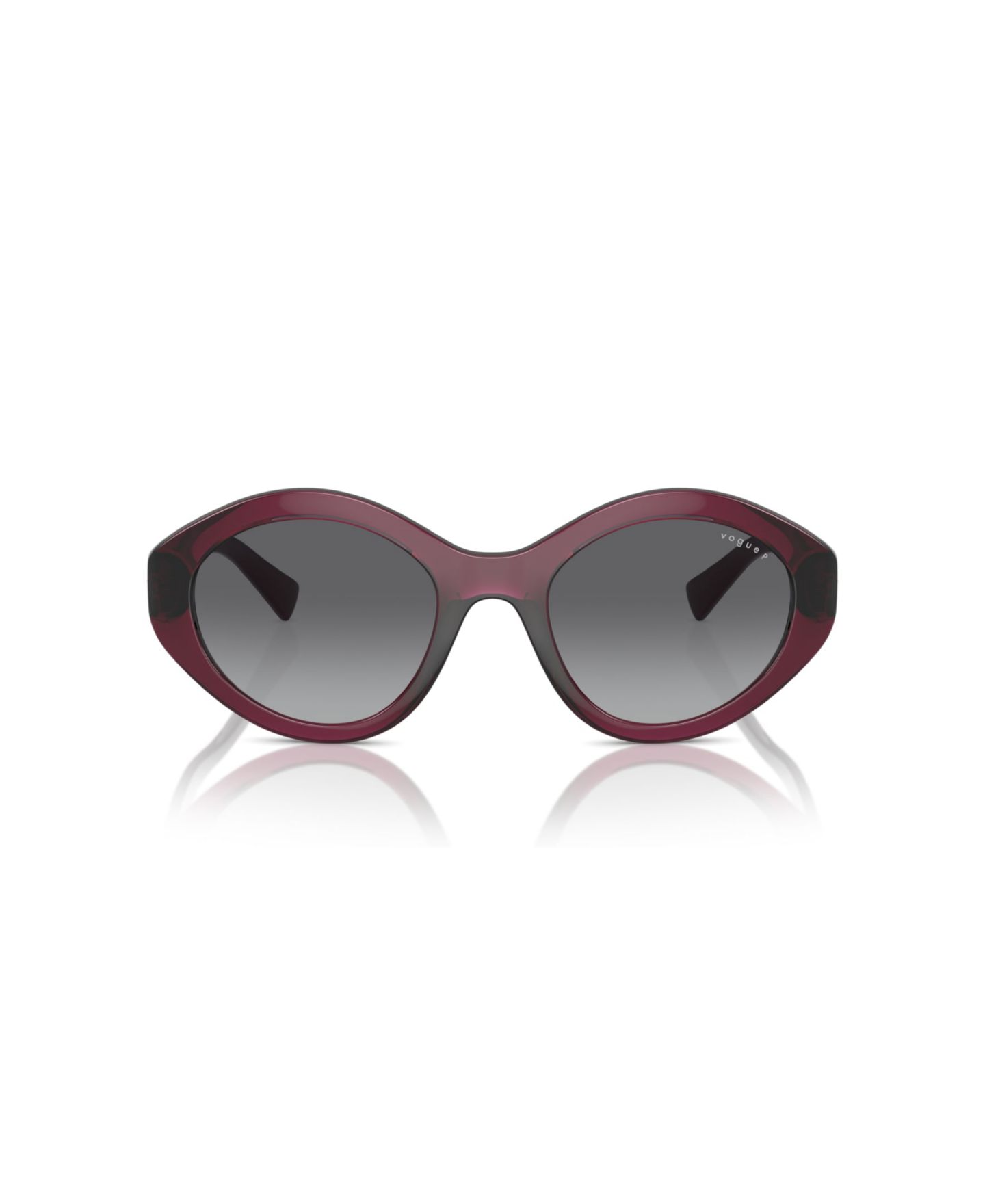 Женские солнцезащитные очки Vogue Eyewear Polarized Sunglasses VO5576SB, цвет: Вишнёвый — фото 2