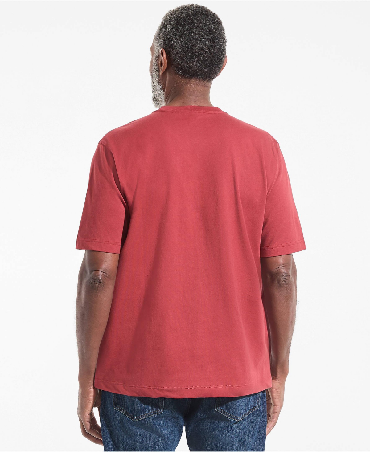 Lands' End Men's Short Sleeve Super-t Henley