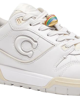 Women's Rainbow Heart Shoelace Charm