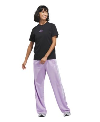 Women's Bow on Linear Logo Graphic T-Shirt