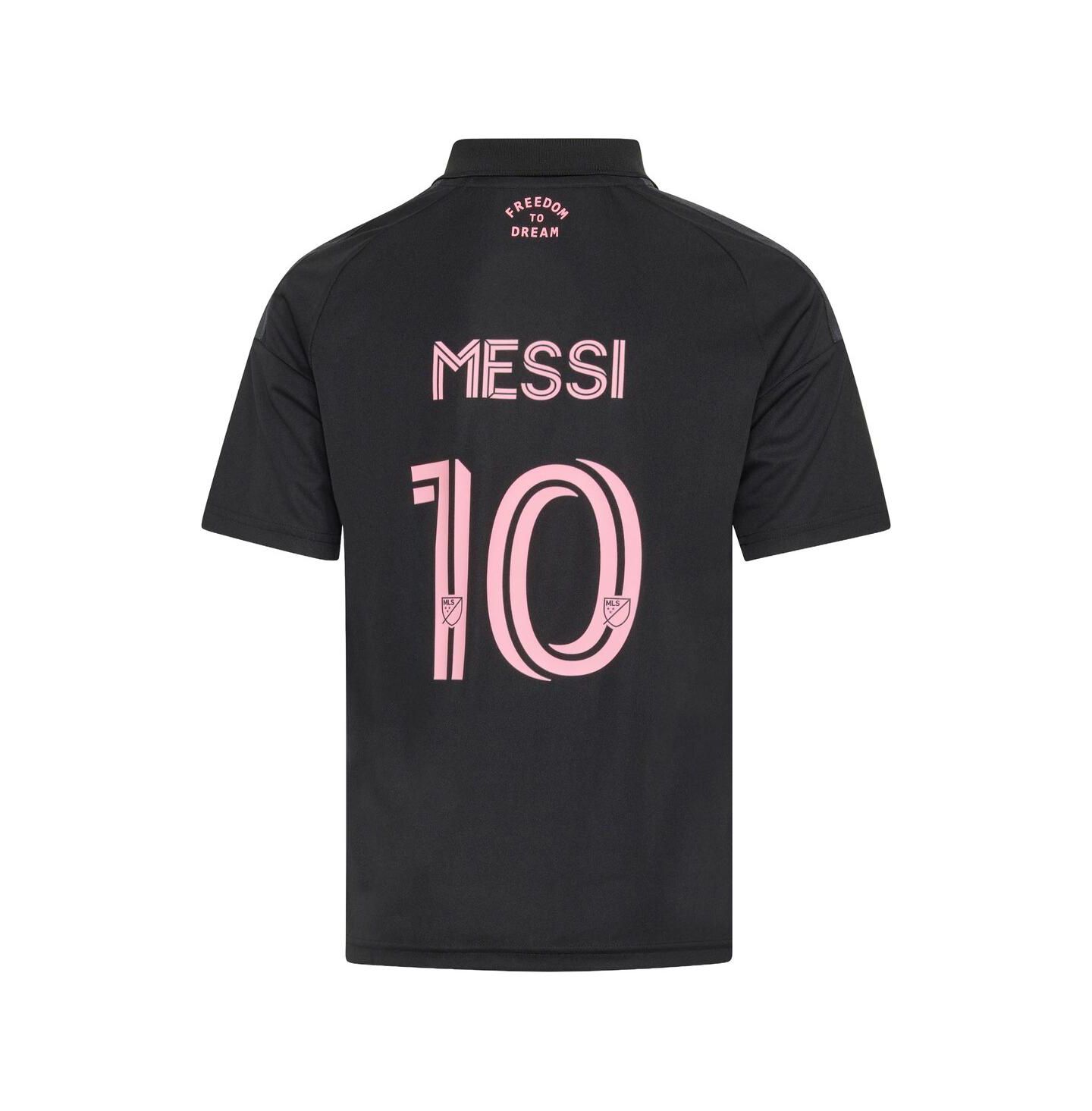 Детское джерси adidas Lionel Messi Inter Miami CF 2026 Presagio Replica, Black — фото 3