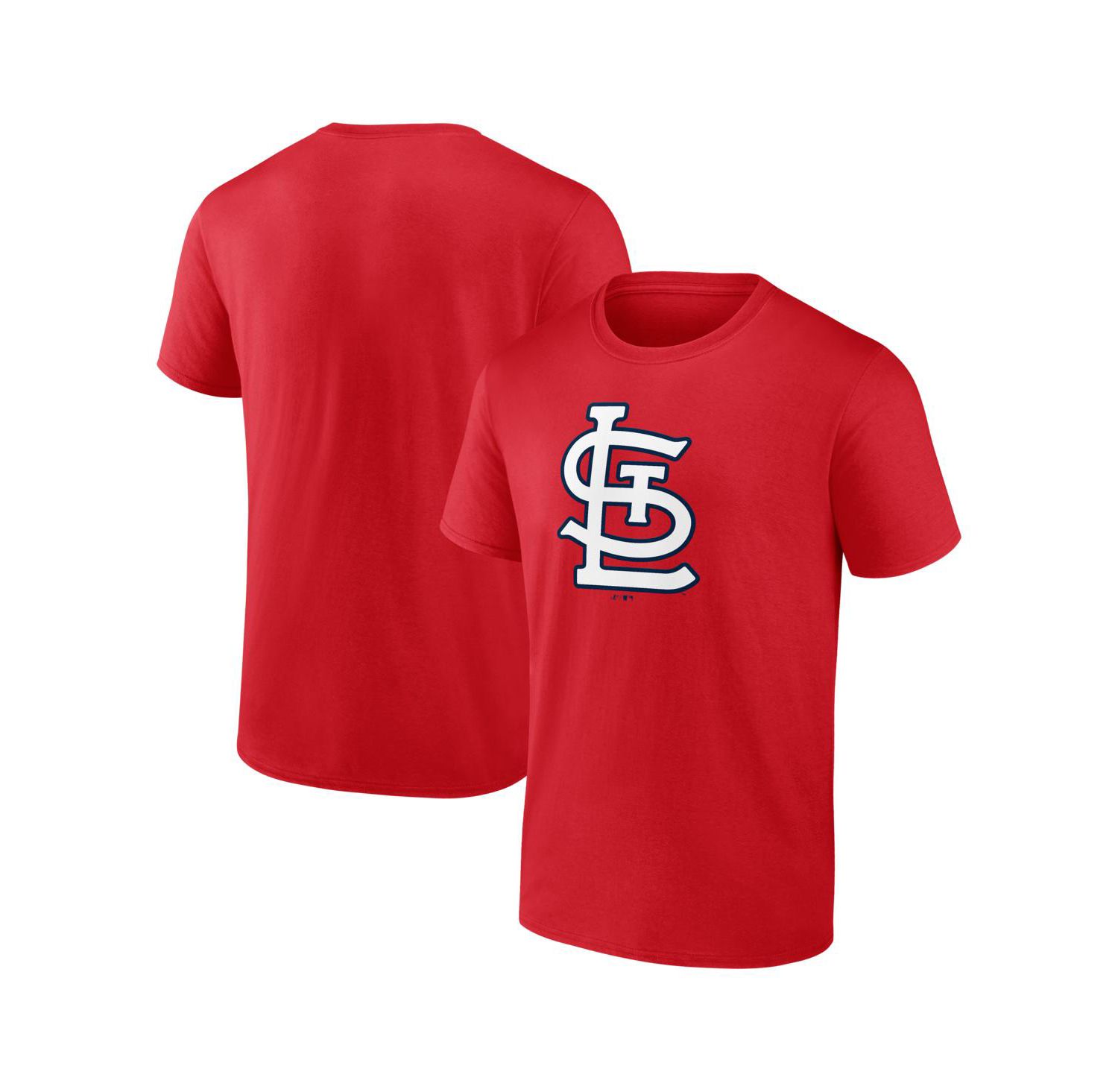 Men's Red St. Louis Cardinals Logo T-Shirt