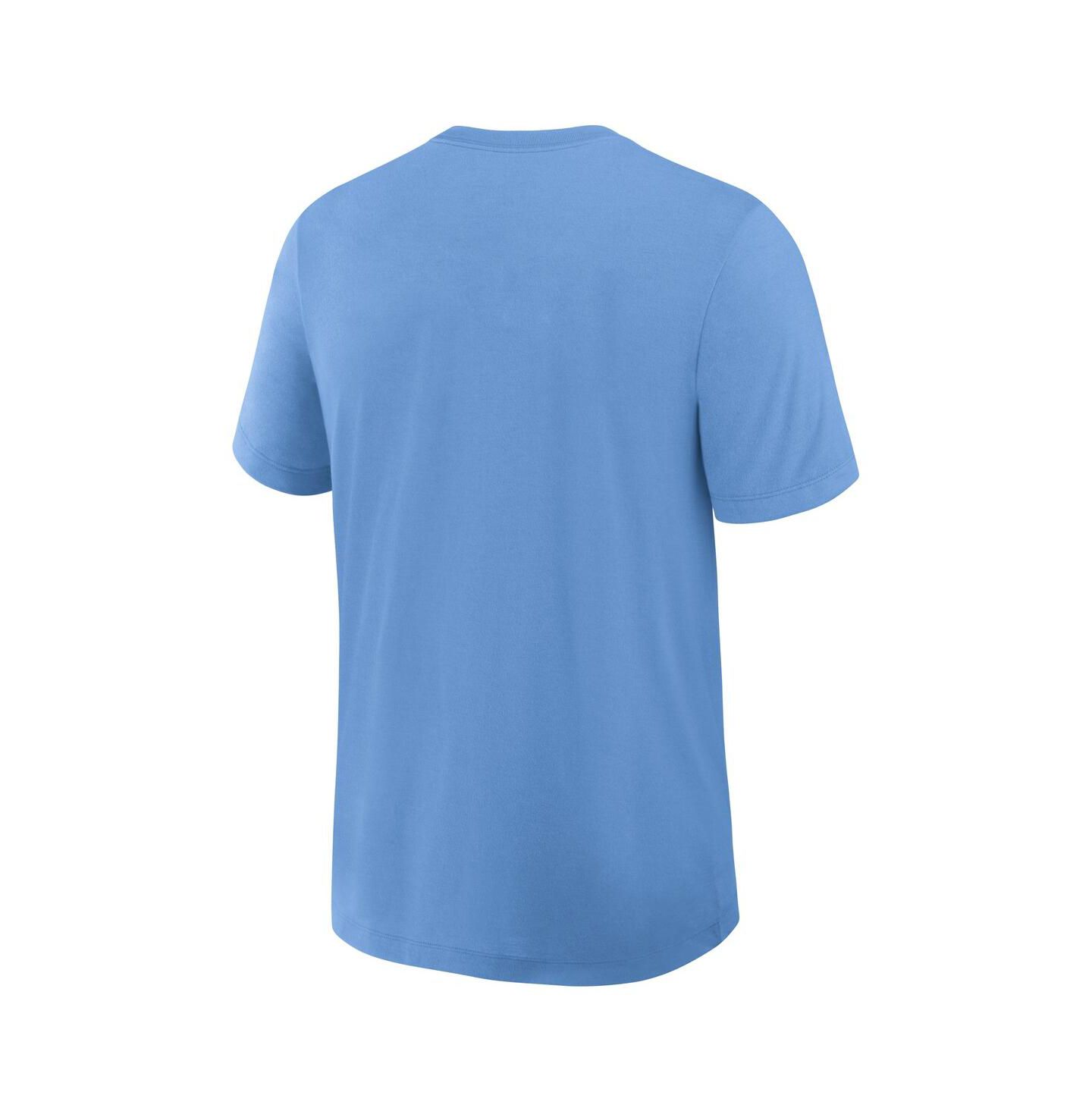 Мужская футболка Nike Light Blue Kansas City Royals Authentic Collection Early Work Tri-Blend Dri-FIT — фото 3