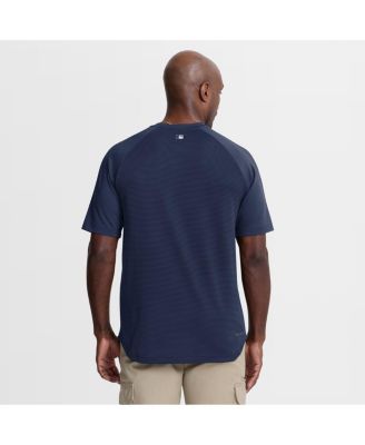 Men's Navy Tampa Bay Rays Authentic Collection Batting Practice Pre-Game Raglan Dri-FIT T-Shirt