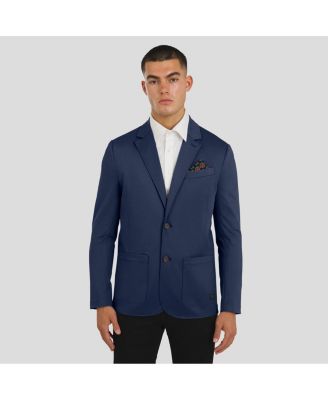 Men's Navy Chicago Bears Man-In-Motion Blazer