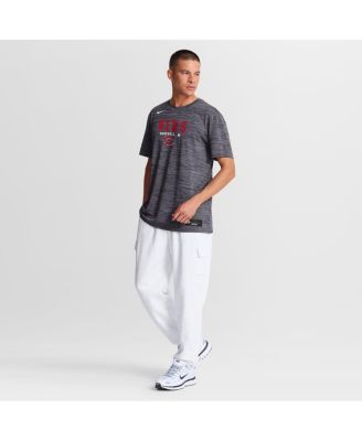 Men's Black Cincinnati Reds Authentic Collection Velocity Dri-FIT T-Shirt