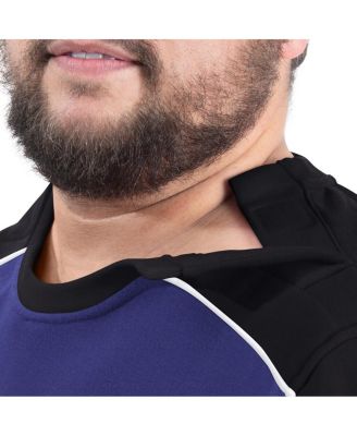 Men's Purple Baltimore Ravens Adaptive Lord Stanley Crewneck Sweatshirt