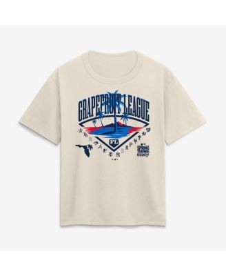 Women's Cream 2026 Spring Training Grapefruit League Relaxed Hip Legacy T-Shirt