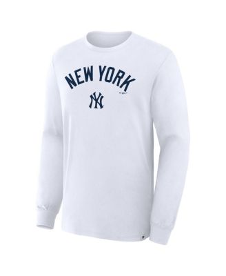 Men's White New York Yankees Lock-Up Legacy Long Sleeve T-Shirt