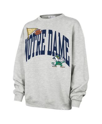 Women's Gray Notre Dame Fighting Irish Icon Fleece Sweatshirt