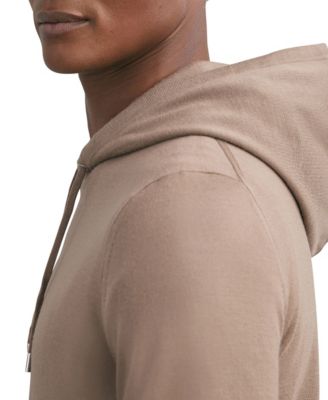 Men's Merino Wool Drawstring Hoodie