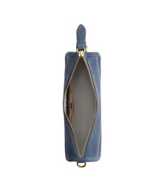 Waverly Small Suede Shoulder Bag