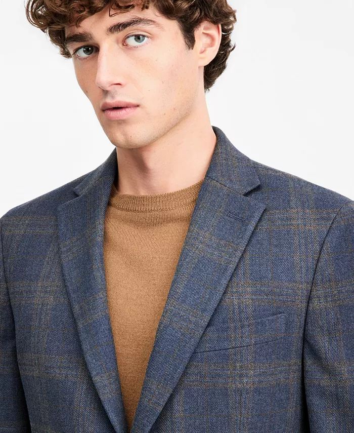 Men's Modern-Fit Patterned Sport Coat - thumbnail 7