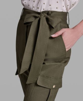 Women's Tie-Waist Utility Pants