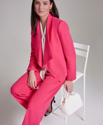 Women's Open-Front Collared Jacket