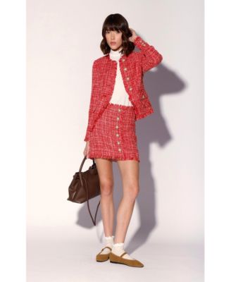 Women's Roxy Slim-Fit Tweed Jacket