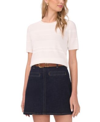 Women's Crew Neck Pull-On Sweater