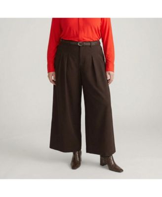 Plus Size Palais Wide Leg Ponte Pants