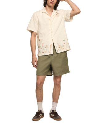 Men's 7" Pull-On Linen Shorts