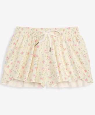 Girls' 7-16 Solid Butterfly Athletic Shorts
