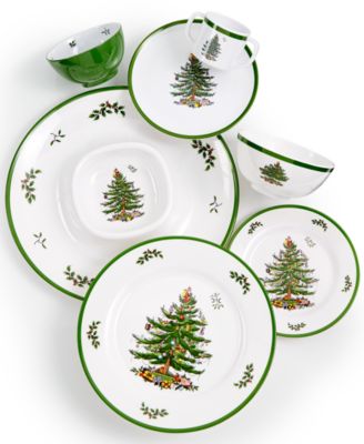 Christmas Tree Melamine Dinnerware Collection