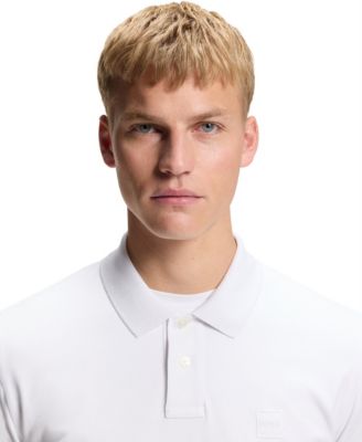 Men's Stretch-Cotton Slim-Fit Polo Shirt