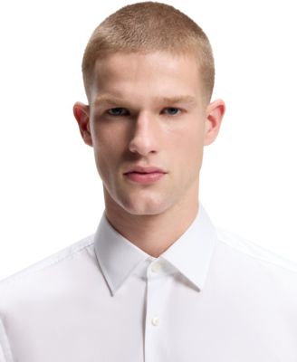 Men's Easy-Iron Slim-Fit Dress Shirt