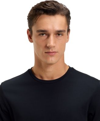 Men's Slim-Fit Mercerized-Cotton T-shirt