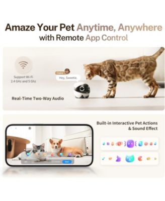 ROLA Mini Smart Companion Robot with 2K Camera, Two-Way Audio & Night Vision