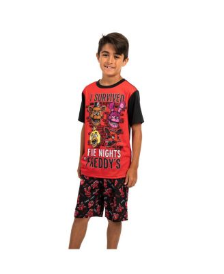 Boys Youth Sleepwear Set Tee Shirt, Sleep Shorts, Sleep Pants