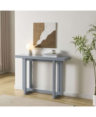 Console Table for Entryway, Wood Sofa Table Behind Couch, Narrow Accent Entry Table for Living Room, Hallway & Foyer