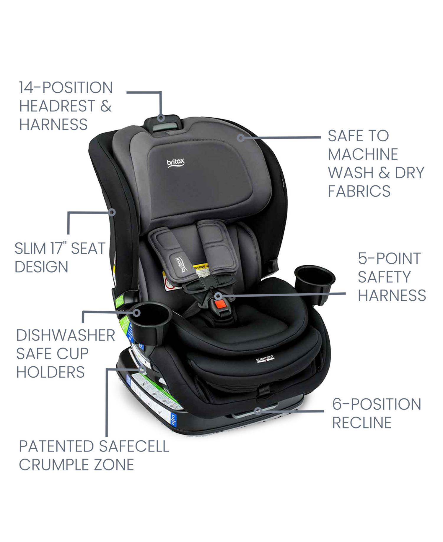 Poplar Convertible Car Seat