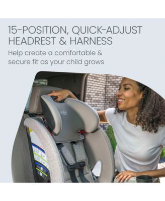 Little and Big Boys' or Girls' One4Life Slim All-in-One Car Seat