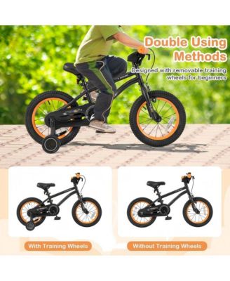 14 Inch Kids Bike Sport Bicycle for 3-5 Years Old with Adjustable Seat