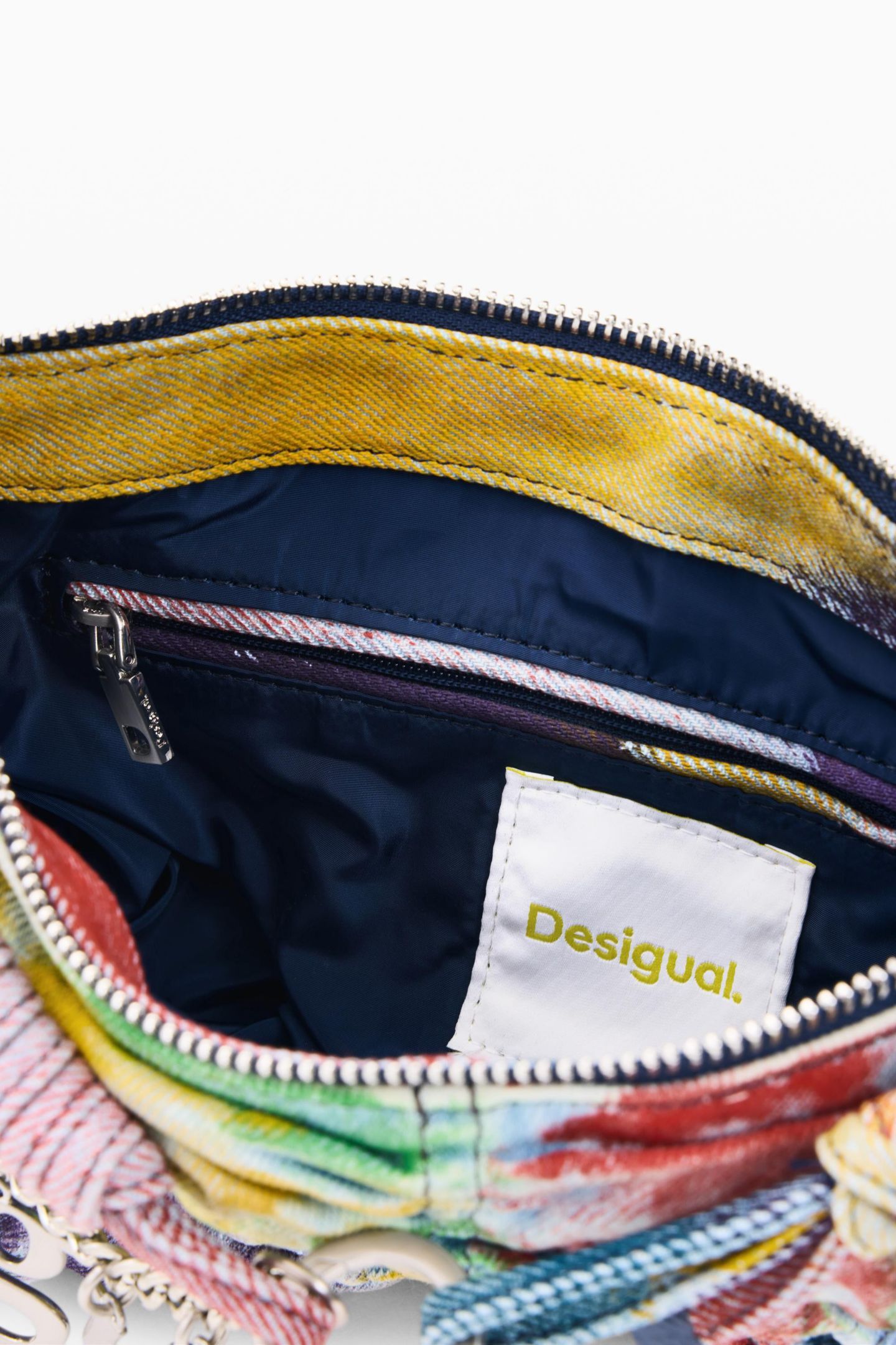 Женская сумка Desigual Printed arty, цвет: Разноцветный — фото 5