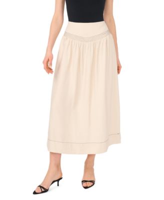 Women's Trapunto Toke Midi Skirt