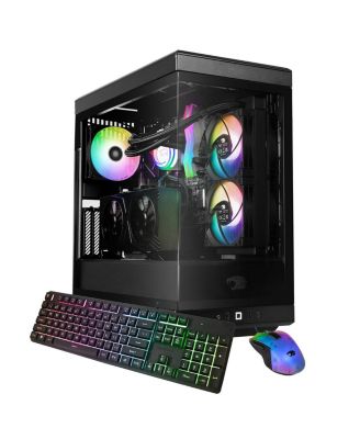 Y40BI7N4703 Liquid Cooled Gaming Desktop Computer, Intel Core i7-14700F 2.1GHz, 32GB RAM, 2TB SSD, NVIDIA GeForce RTX 4070 12GB, Windows 11