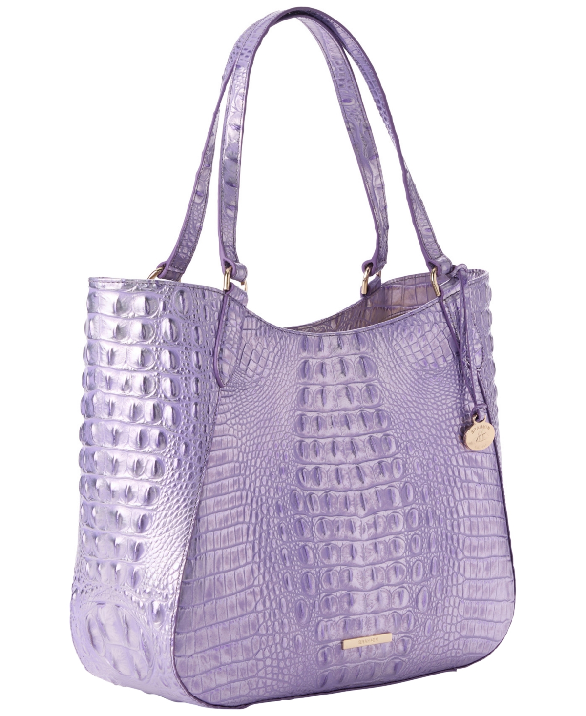 Brahmin Aliza Melbourne Large Leather Tote Handbag